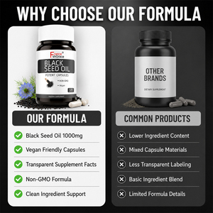 Private Label Shecome Black <b>Seed</b> Oil Supplement Manufacturer Cold Pressed Improve respiratory health 120 Black <b>Seed</b> Oil Capsules - Product Image 2