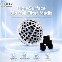 Filtre à boules flottantes bio en plastique pour le traitement de l'eau dans les bassins piscicoles d'aquaculture