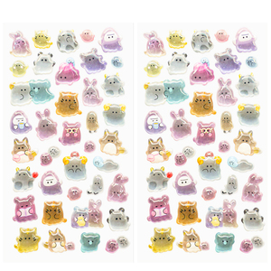 Hoogwaardige schattige <span class=keywords><strong>3D</strong></span> PVC <span class=keywords><strong>sticker</strong></span>, <span class=keywords><strong>3D</strong></span> reliëf stickers, telefoon decoratieve <span class=keywords><strong>3D</strong></span> reliëf <span class=keywords><strong>sticker</strong></span> voor promotionele geschenken - Product Image 1