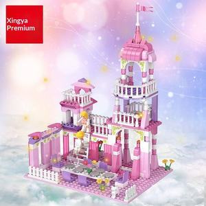 Modelo de Castillo de Princesa Premium, Juguete Educativo de Plástico para Niñas, Bloques de Construcción para Ensamblar, para 0-3 Meses - Product Image 2