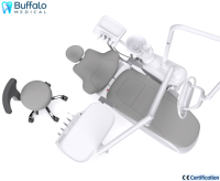 Ensemble complet de fauteuil dentaire Buffalo Best, unité dentaire, configuration complète, équipement dentaire pour clinique