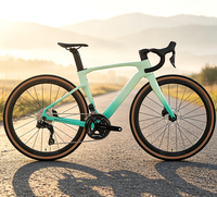 TWITTER Gravel V3 Tam Karbon Gravel Bisiklet 105 R7170 Kablosuz Di2 Fabrika Doğrudan Satış OEM Özel Hidrolik Disk Fren 24 Vites