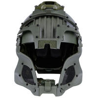 Casque modulaire tactique de casque de guerrier de fer médiéval d'ABS pour des accessoires de film d'activités en plein air
