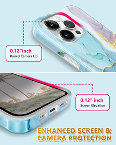 Bán buôn TPU đầy đủ bọc in trường hợp điện thoại IMD từ tính không dây sạc điện thoại trường hợp đối với <span class=keywords><strong>iPhone</strong></span> 12 13 14 15 16 Pro Max - Product Image 5