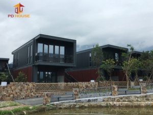 Estructura de acero prefabricada moderna Envío casa contenedor villas casa pequeña Mobil sleeping pod casas modulares <span class=keywords><strong>Hotel</strong></span> listo para enviar - Product Image 3