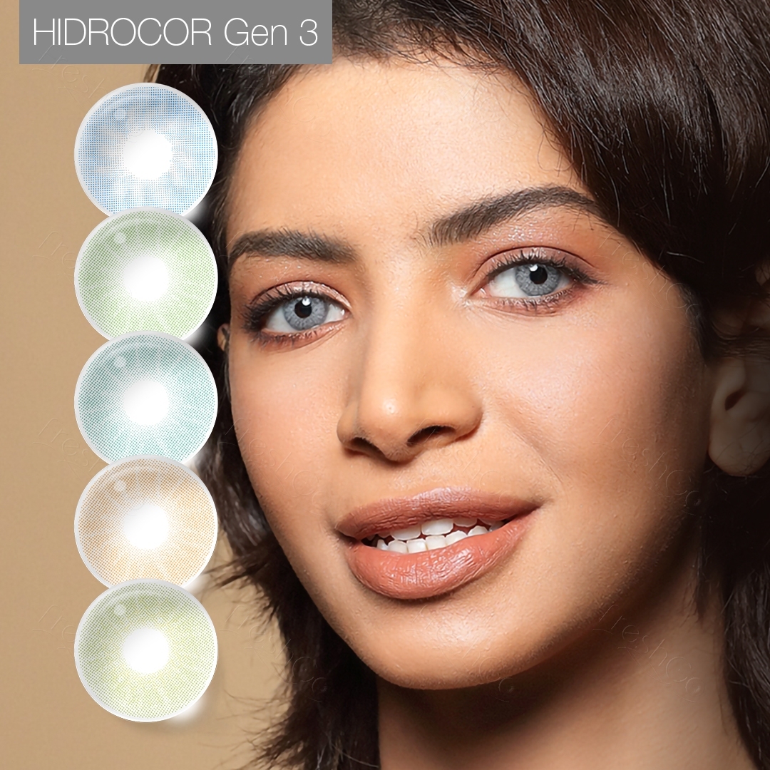Freshgo Wholesale Hidrocor Gen 3 Most Natural Color Contact Lenses Cosmetic Colored Contacts Yearly Colored Contact Lens