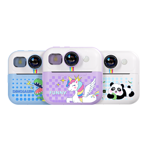 YMX CP02 1080P 48M HD Mini Caméra Avec Papier <span class=keywords><strong>Photo</strong></span> Thermique Drôle Numérique Enfants Imprimer Caméra Enfants Cadeaux Jouets pour Enfants Élève - Product Image 6