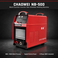 Chaowei Industrial Heavy Duty NB-500D MIG Welder 500A 380V IGBT Inverter CO2 Gas Shielded Welding Machine for Carbon Steel