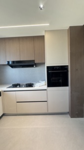 Armoires de cuisine modernes en laque Ensembles complets Cuisine complète de luxe légère Design avec îlot de cuisine moderne - Product Image 3