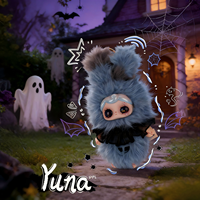 Venta Caliente, Auténtico Peluche de la Serie Baby Three YUNA Beneath the Nightfall, Llaveros de Juguete, Juguetes Kawaii Sorpresa, Mini Figura