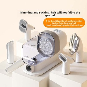 <span class=keywords><strong>Cepillo</strong></span> para gatos con corte de pelo óptimo, aspiradora eléctrica multifuncional para limpieza del hogar para mascotas, incluidos perros - Product Image 2