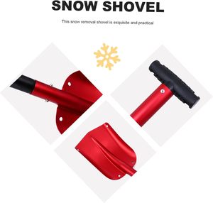 Pelles en acier de différentes tailles et couleurs, avec manche en bois et poignée en D, pelles de jardin carrées ou rondes, bêches à sable pour la ferme et le jardin, pour enfants et adultes - Product Image 2