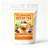 Grand paquet de thé détox amincissant pour adultes, boîte de 1 kg, 2 g par sachet, nettoyage naturel à base de plantes, 450 à 500 sachets, export en vrac