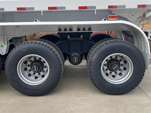 35 CBM 30 CBM çelik DAMPERLİ KAMYON römork 40 Ton traktör damperli silindir yarı römork tipi - Product Image 2