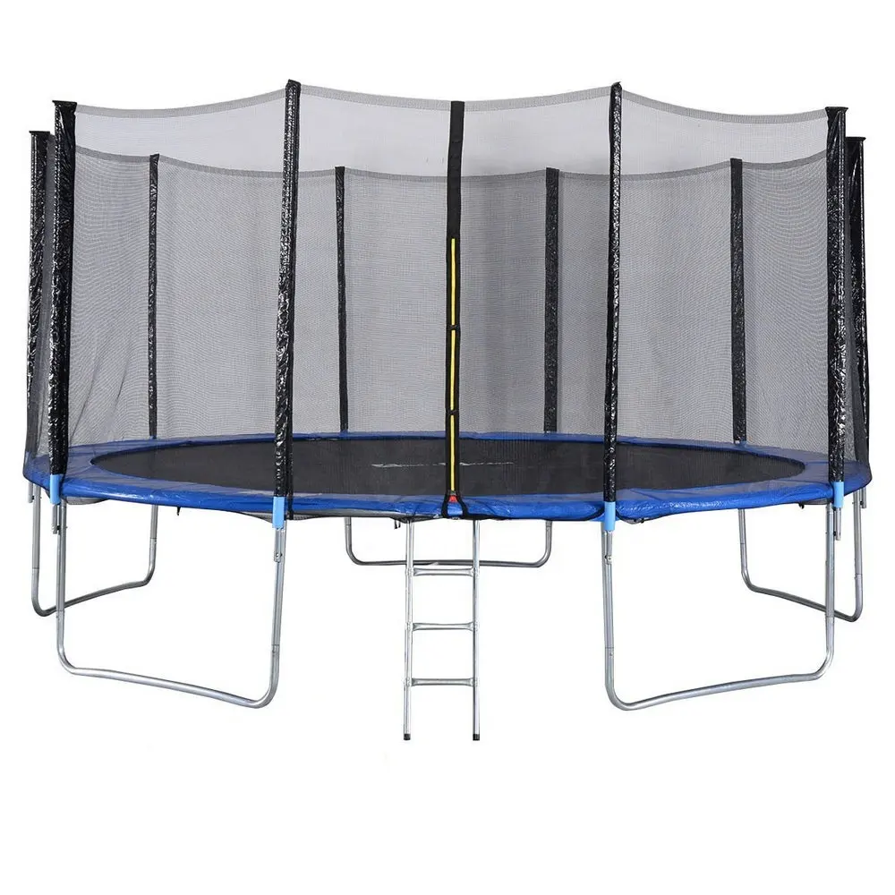 10ft Ronde Kwaliteit Trampoline Met Veiligheidsbehuizing En Ladder