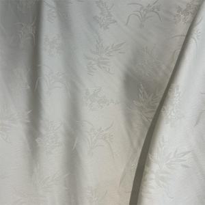 قماش بروكيد جاكار ساتان عاجي بعرض 59 بوصة يباع بالياردة من فاكتابك إكستشينج - Product Image 6