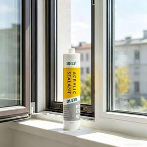 Scellant <span class=keywords><strong>acrylique</strong></span> peignable à base d'eau, silicone <span class=keywords><strong>acrylique</strong></span>, <span class=keywords><strong>cartouche</strong></span> de 300 ml pour l'étanchéité des portes, fenêtres, murs et toits - Product Image 5