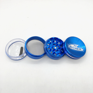 Wholesale 40MM Custom Logo Metal Zinc Alloy for Smoking <b>Grinder</b> Simple Manual Grinding Tool for Retailers Free Sample Available - Product Image 4