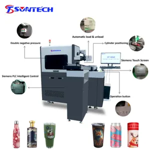Latest version Semi-automatic High speed Pop-top cans printing machine H360R5i