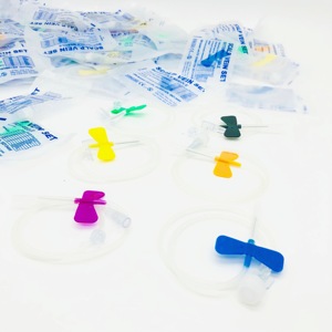 ประเทศจีนราคาที่ดีที่สุดหลอดเลือดดำหนังศีรษะตั้งกับ Luer อะแดปเตอร์ - Product Image 5