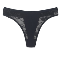 Ensemble de sous-vêtements bikini transparents OEM 2026 pour femmes, taille ajustée, culottes respirantes pour dames