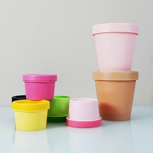 High Quality Colorful Ice Cream <b>Jar</b> Airless <b>Plastic</b> Wide Mouth Scrub <b>Jars</b> Custom Dispenser <b>Jar</b> in Stock - Product Image 1