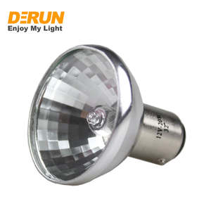 Lámpara reflectora de punto de aluminio AR37 Bombilla halógena Cirugía médica 12V 20W BA15D 32 grados, - Product Image 3
