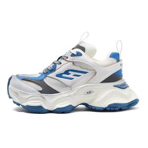 Chaussures pour hommes de la mode coréenne de créateur, style couple parisien, avec semelle épaisse, en maille, à enfiler, à lacets, tendance pour l'hiver - Product Image 2