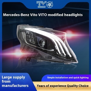 China Professional Manufacture Vito 2016-2023 Led Headlights <b>Accessories</b> Turn Signals Lens Daily Running <b>Light</b> New Condition Run - Product Image 5
