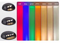 Lampes de jardin à LED IP65, éclairage de terrasse à LED, éclairage de terrasse à LED 3500K DC24V, angle de faisceau de 30° pour jardin, patio, escalier, terrasse, alimentation CC