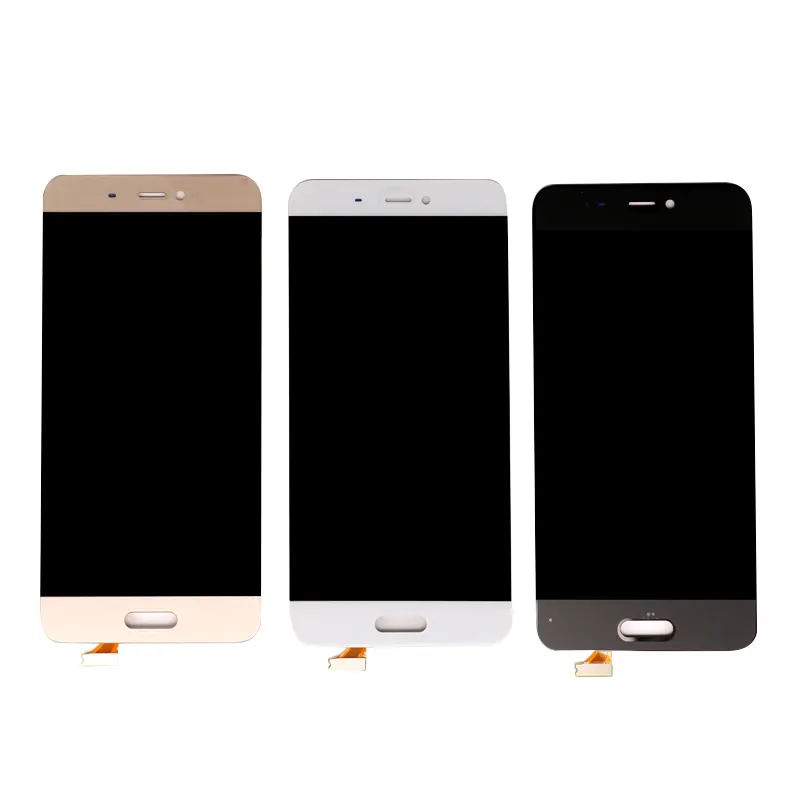 Display For XIAOMI Mi5 Mi 5 LCD Touch Screen Digitizer Replacement Full Assembly 5.15'' Black White Gold