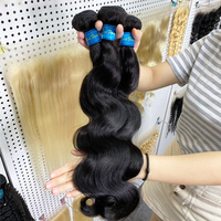Extension per capelli ondulati naturali 100% veri brasiliani, fasci di capelli umani ondulati