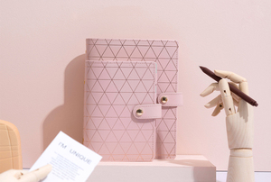 OEM A5/A6 PU Leather <strong>Wedding</strong> Custom Refillable Loose Leaf <strong>Planner</strong> <strong>Notebook</strong> - Product Image 4