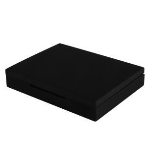 Hộp đựng phấn mắt trang điểm cao cấp C522 hình chữ nhật, có nhũ, trống, kèm gương - Product Image 2