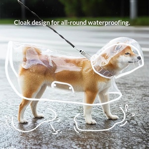 <span class=keywords><strong>Poncho</strong></span> imperméable pour chien en PU, design <span class=keywords><strong>Teddy</strong></span>, taille petite/moyenne, toutes saisons, style décontracté - Product Image 2