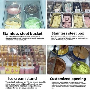 <span class=keywords><strong>Congelador</strong></span> <span class=keywords><strong>Horizontal</strong></span> YINZHENG de Doble Puerta para Yogur Frito de Corte Grueso, Helados y Paletas Congeladas - Product Image 3