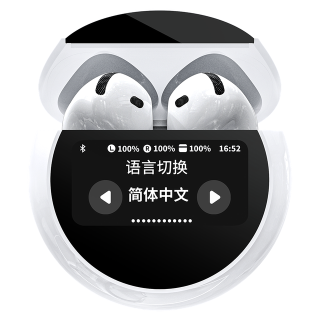 A15 Pro TWS Mini Headphones LED Screen Display Wireless In-Ear Earbuds ENC HD Call Waterproof Earphones Mobile Phones Gaming