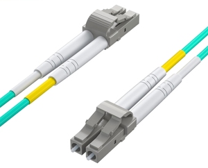 Cable de Fibra Óptica LC a LC <span class=keywords><strong>OM3</strong></span> <span class=keywords><strong>10Gb</strong></span>/Gigabit Multimodo Dúplex 50/125m LSZH para Transceptor SFP FTTH IP - Product Image 4