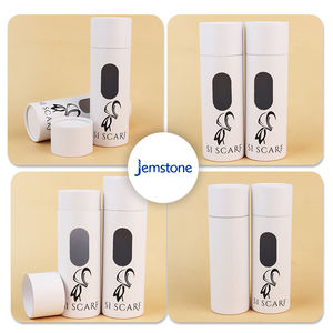 Boîte d'emballage de cylindre de tube de papier de traitement de conception personnalisée pour cadeau cosmétique - Product Image 6
