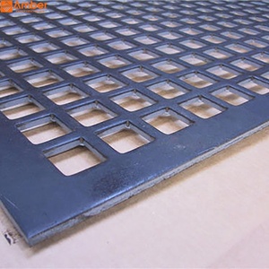 แผ่นโลหะสแตนเลสแบบเจาะรูทรงสี่เหลี่ยม ระบายอากาศได้ดี ทนทาน สำหรับป้องกันเครื่องจักรและตู้อุปกรณ์ - Product Image 3