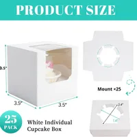 Boîte à gobelets portable carrée en papier kraft, résistante à l'humidité, imprimée en héliogravure, personnalisable, pour aliments pour bébés, chewing-gum, aliments en conserve, tarte aux œufs