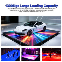 LED-Bodenfliesen-Bildschirm Hochdruckbeständiges Boden-Videopanel für Veranstaltungen, Bühnen, Hochzeiten, Stadien, Aktivitäten und Musikfestivals