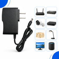 Adaptateurs d'alimentation DC 12V 2A avec prise US 24W à large compatibilité, personnalisables ODM/OEM, chargeur mural AC 100-240V 50/60Hz