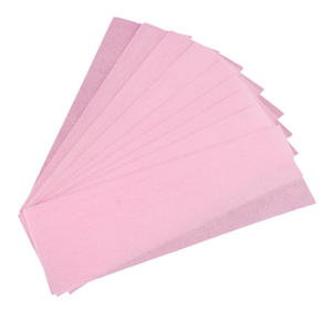 Bandas de beauté jetables personnalisés en gros épilatorias bandes de cire pour le visage non tissé pour l'épilation du visage - Product Image 1