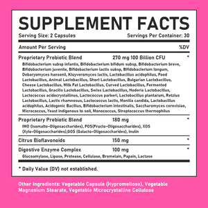 Cápsulas Probióticas de Alta Calidad con Mezcla Probiótica Patentada, Comodidad Diaria, Apoya la Salud, Simole - Product Image 2