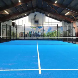 2023 Custom Outdoor Paddle Court Professionele Wedstrijd Padel Tennisbaan