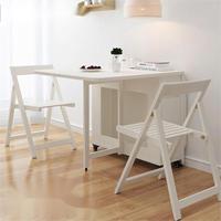 Ensemble de chaises de salle à manger multifonctionnelles modernes en bois massif YOUTAI 2026 avec table à roulettes pliable et fonction extensible