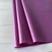 Papier d'emballage cadeau de luxe avec impression dorée, design personnalisé, papier de soie recyclé pour l'emballage des vêtements, papier de soie d'emballage