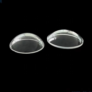 Yüksek Kaliteli Özel Çaplı 1-500mm Optik Cam Safir Kuvars BK7 K9 Kubbe <span class=keywords><strong>Lens</strong></span> Koruyucu Kamera İçin - Product Image 1