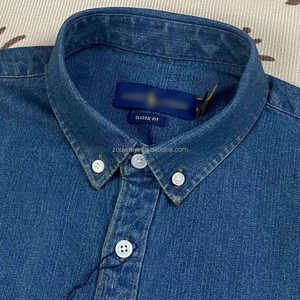 Saldi all'ingrosso <span class=keywords><strong>camicia</strong></span> da <span class=keywords><strong>uomo</strong></span> di buona qualità lavata alla RL RL etichette da <span class=keywords><strong>uomo</strong></span> camicie in Denim a maniche lunghe <span class=keywords><strong>Jeans</strong></span> - Product Image 2
